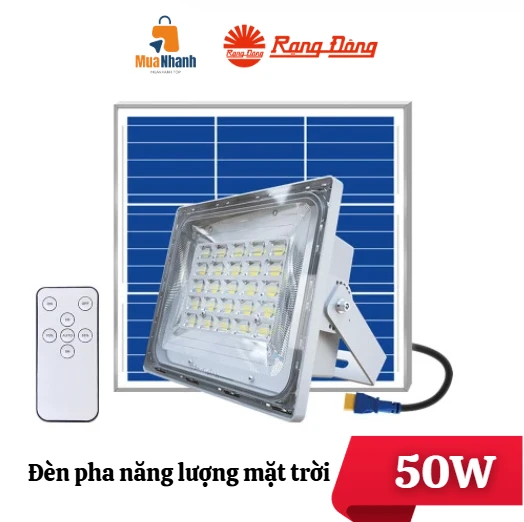 Đèn pha năng lượng mặt trời 50W