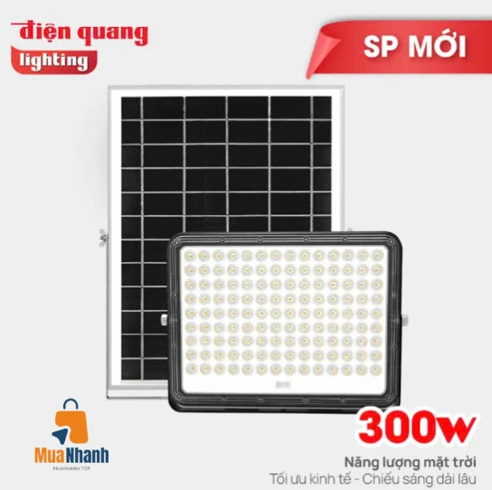 Đèn pha năng lượng mặt trời 300W