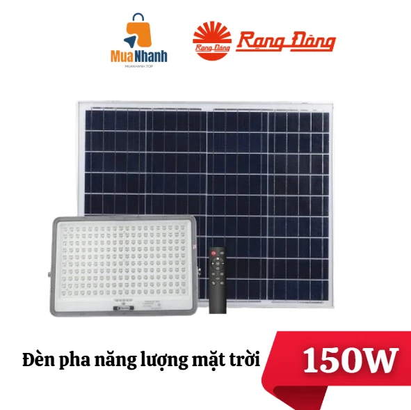 Đèn pha năng lượng mặt trời 150W
