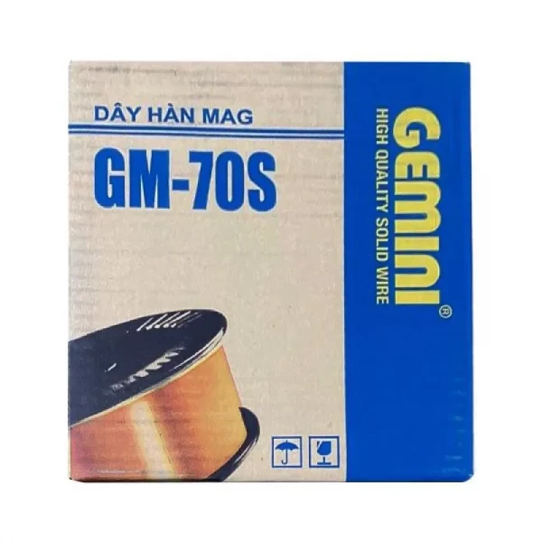 ây hàn Mig Sắt 0.8mm dùng khí Kim Tín GM-70S (5kg)