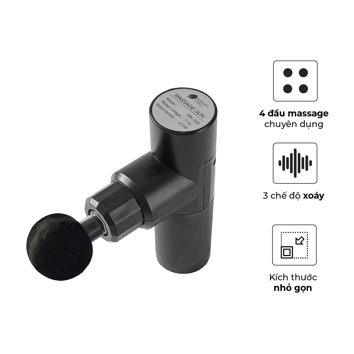 Máy massage cầm tay Buheung MK-330