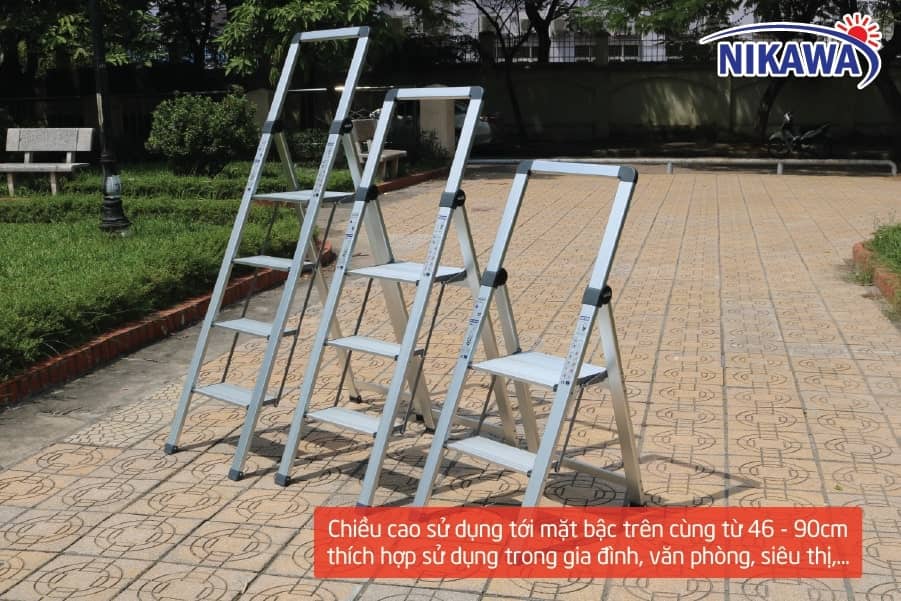 THANG GHẾ NHÔM NIKAWA NK-4SL