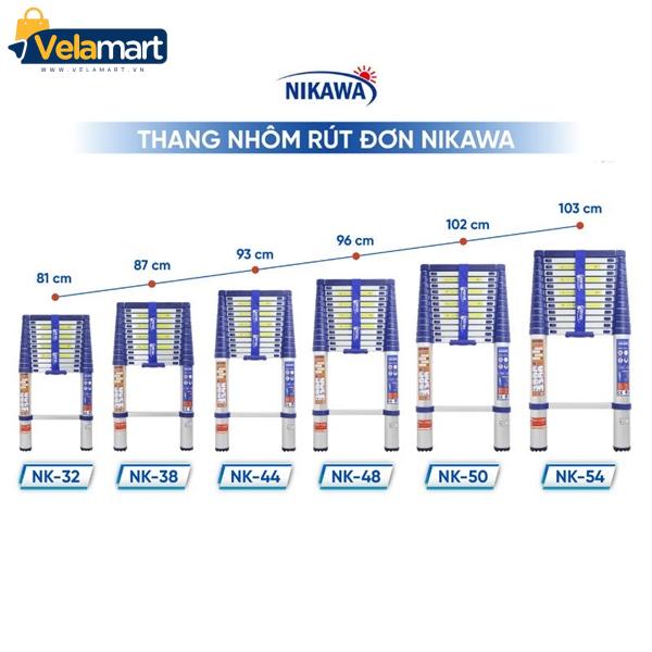 THANG NHÔM RÚT ĐƠN NIKAWA NK-32