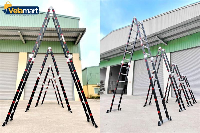 THANG NHÔM GẤP ĐOẠN NIKAWA NKG-46