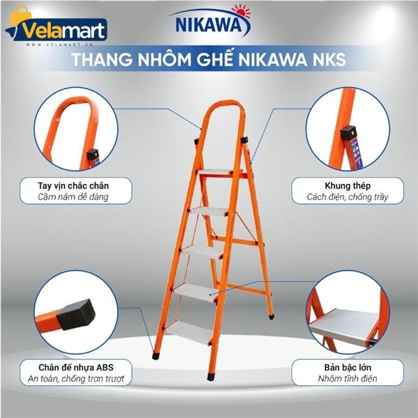 THANG GHẾ NIKAWA NKS - 06