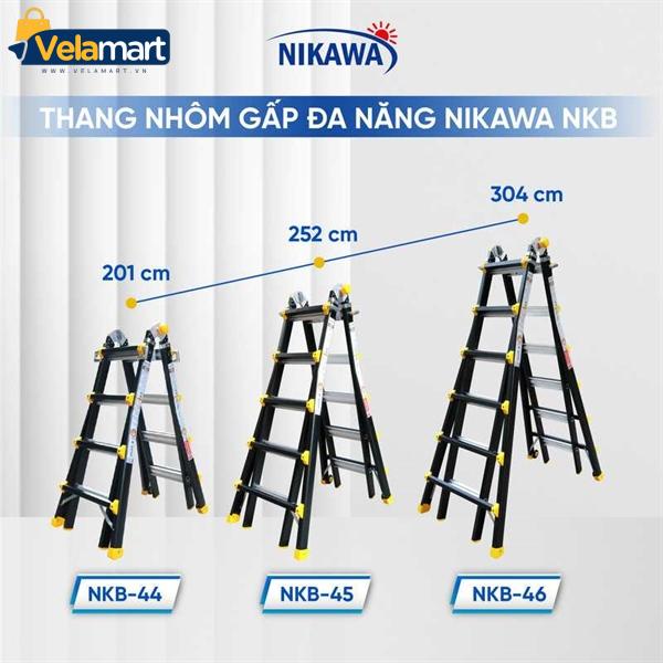 THANG NHÔM GẤP ĐA NĂNG NIKAWA NKB-44