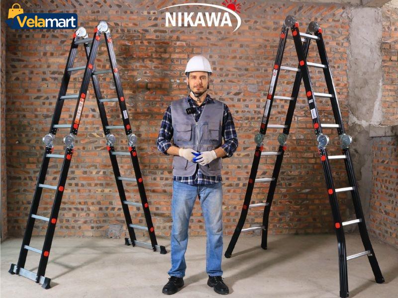 THANG NHÔM GẤP ĐOẠN NIKAWA NKG-43