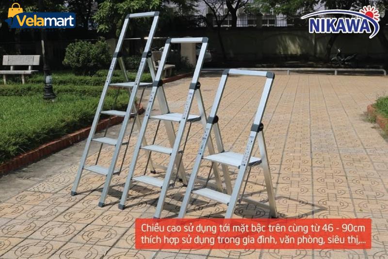 THANG GHẾ NHÔM NIKAWA NK-3SL