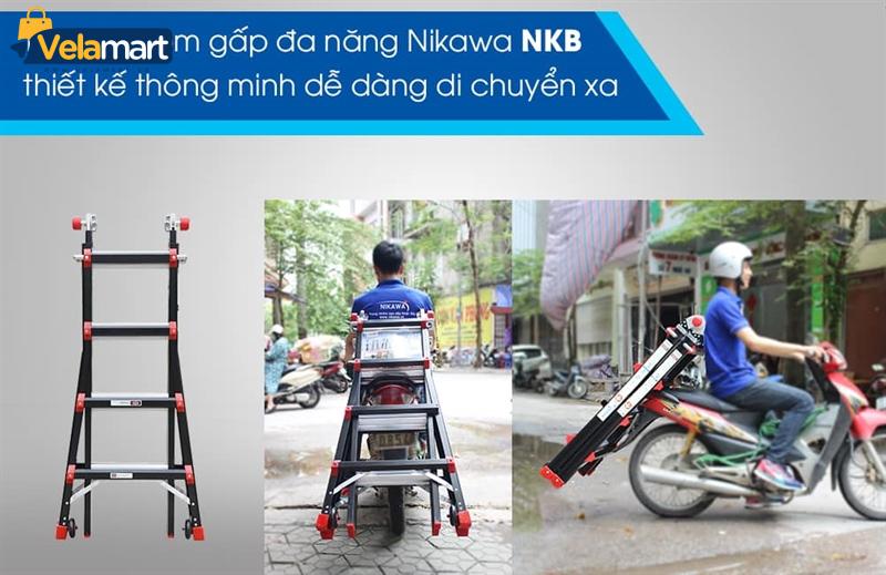 THANG NHÔM GẤP ĐA NĂNG NIKAWA NKB-47