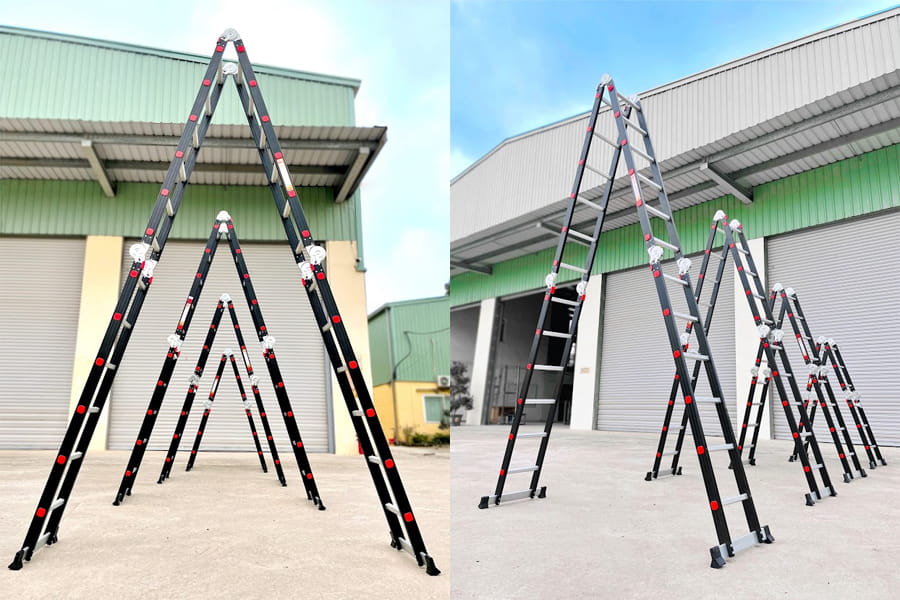 THANG NHÔM GẤP ĐOẠN NIKAWA NKG-43