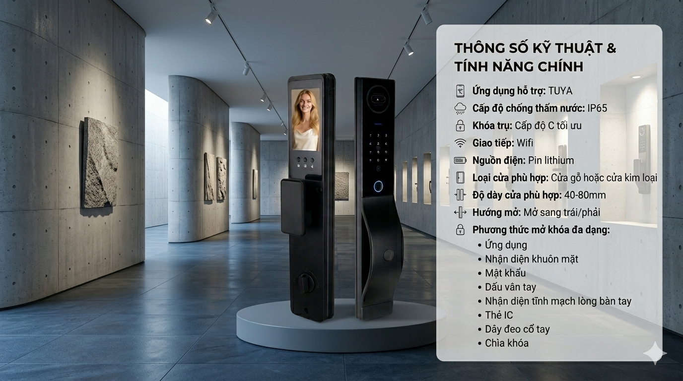 Khóa Cửa Thông Minh Vela-11