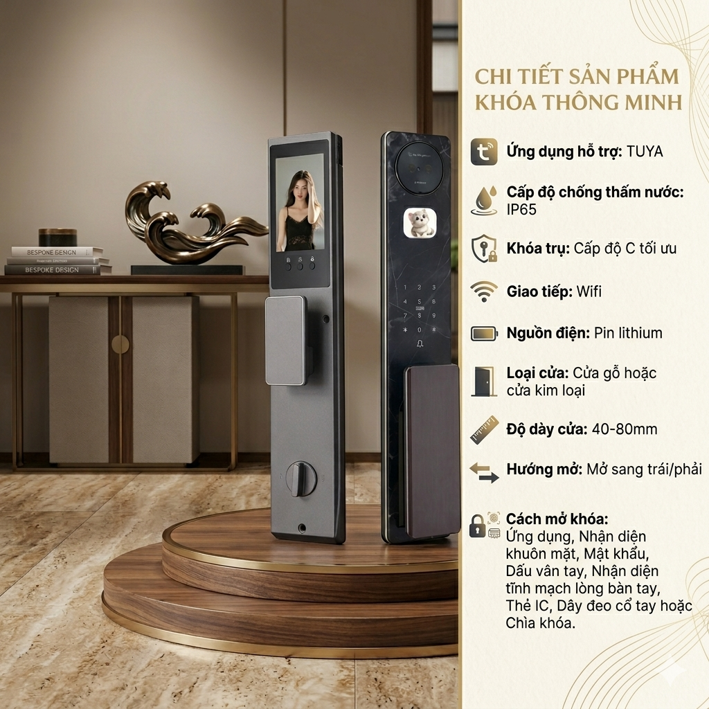Khóa Cửa Thông Minh Vela-08