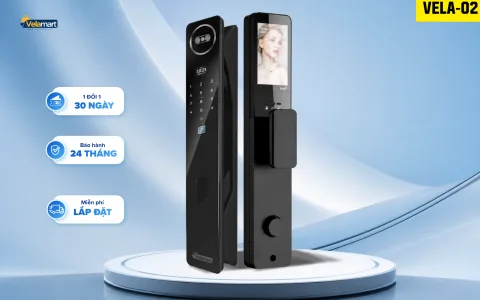 Khóa cửa thông minh Velamart — bảo hành và đổi trả chính hãng
