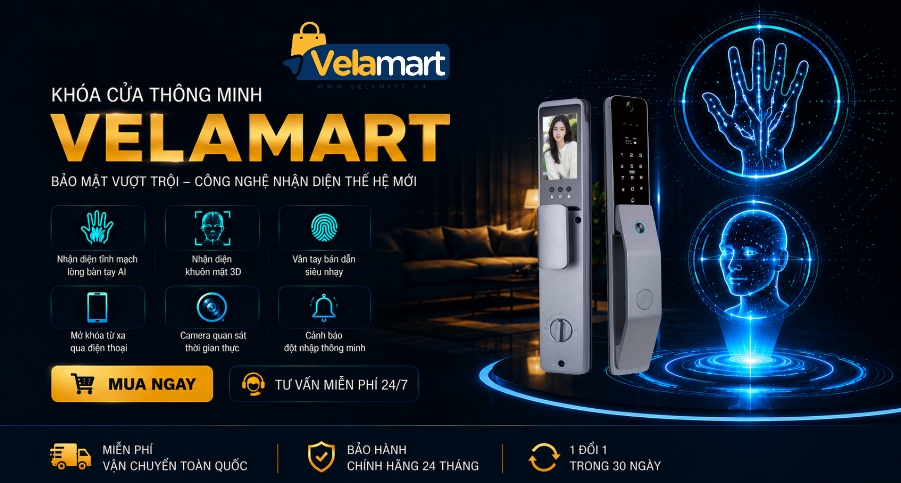 Khóa cửa căn hộ