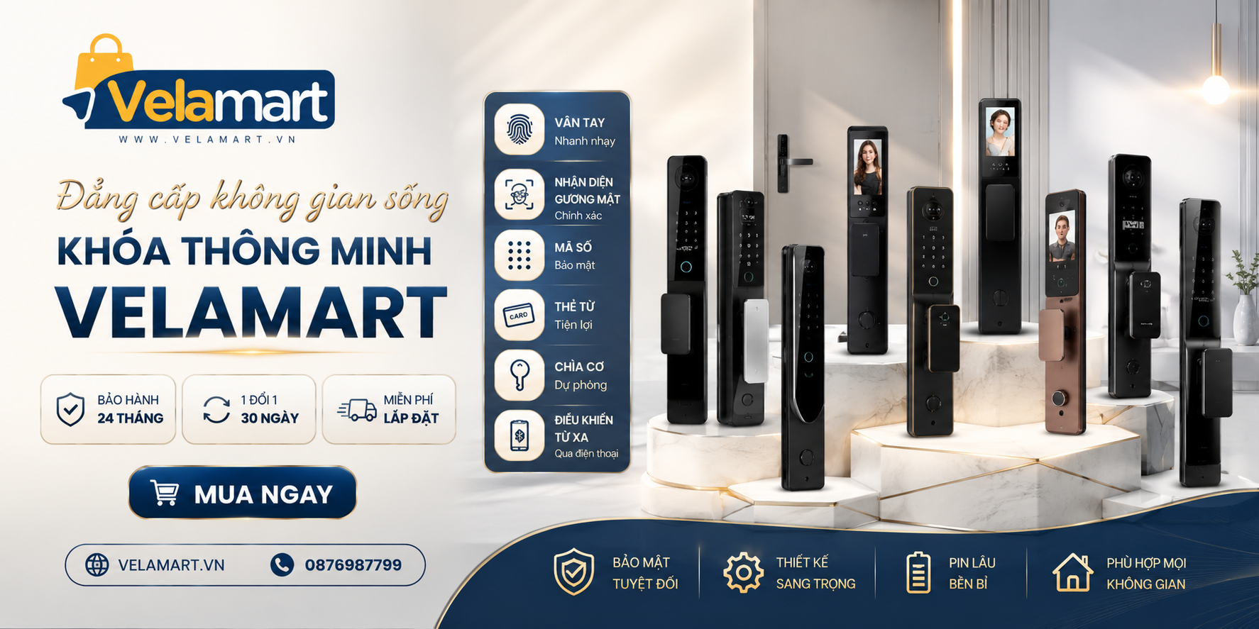 Khóa cửa vân tay