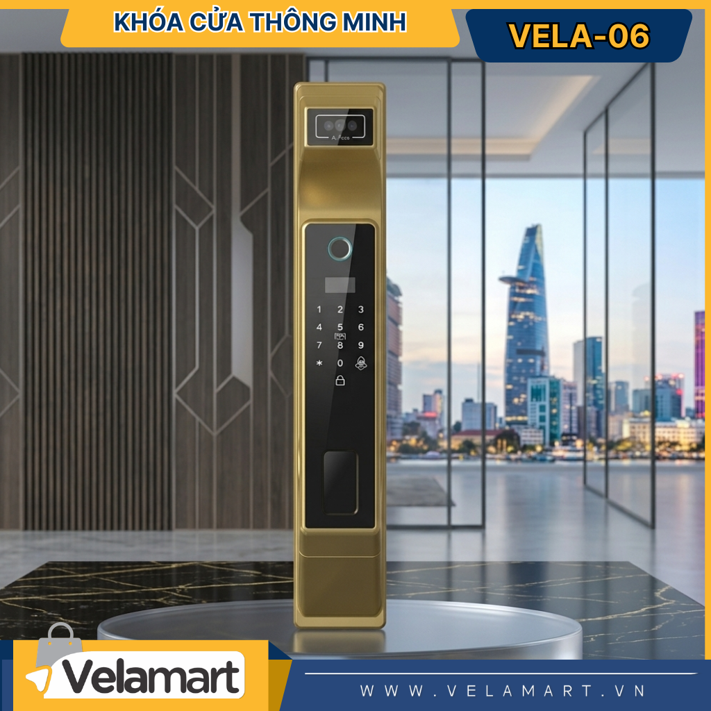 Khóa Cửa Thông Minh Vela-06
