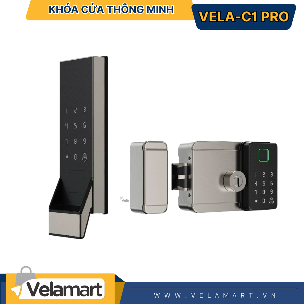 Khoá cửa thông minh VELA - C1 Pro
