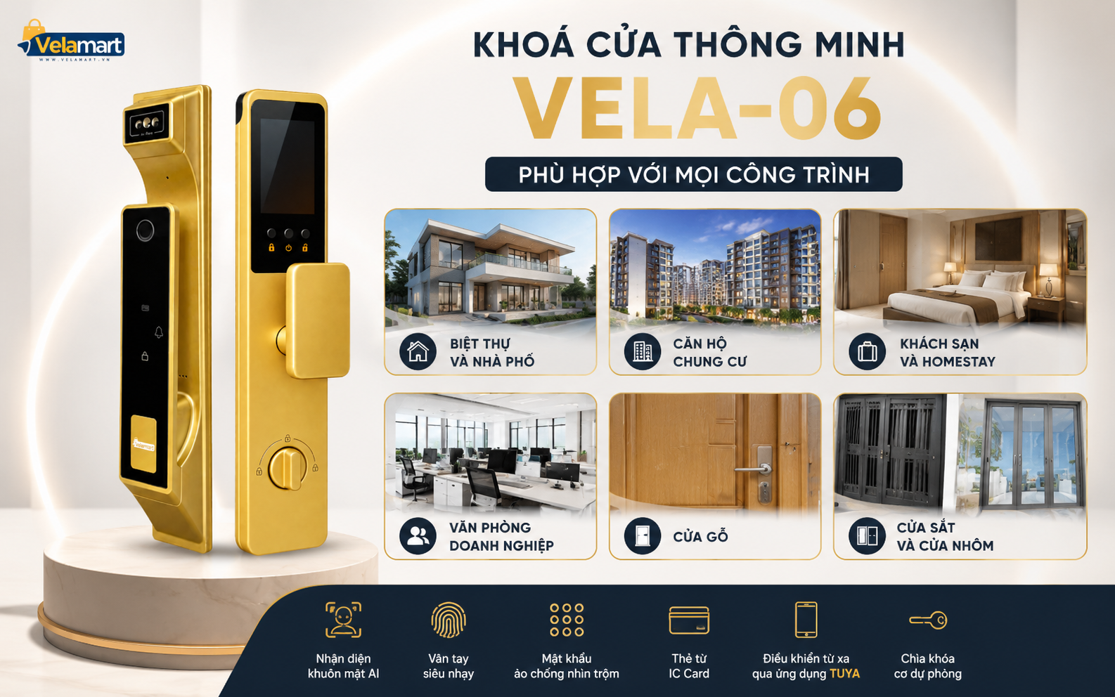 Khóa Cửa Thông Minh Vela-06