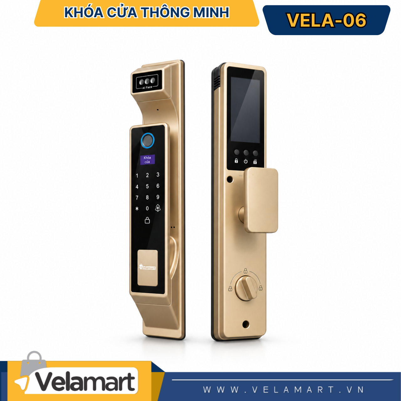 Khóa Cửa Thông Minh Vela-06