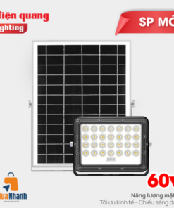 Đèn pha năng lượng mặt trời 60W