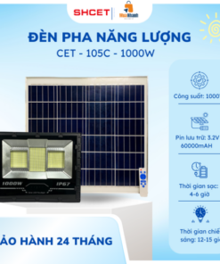 Đèn pha năng lượng mặt trời 1000W