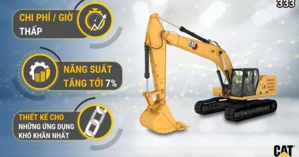 Cat® 333 - Máy xúc đào thủy lực 30 tấn