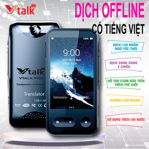 Máy Phiên Dịch VTalk Pro+