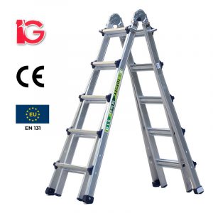 Thang Nhôm Gấp Chữ A Hàn Quốc IG LS52