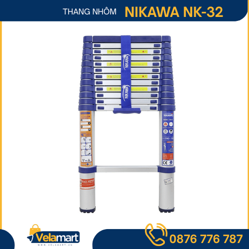THANG NHÔM RÚT ĐƠN NIKAWA NK-32