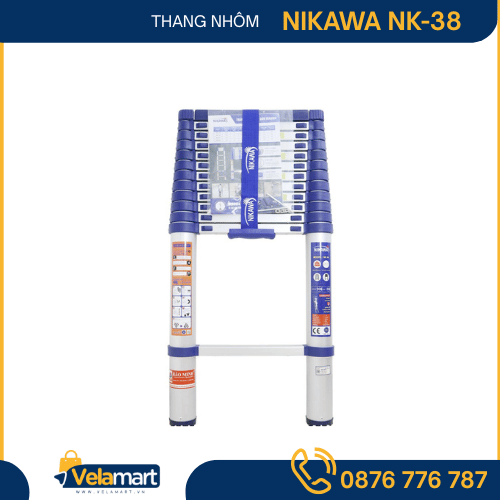 THANG NHÔM RÚT ĐƠN NIKAWA NK-38