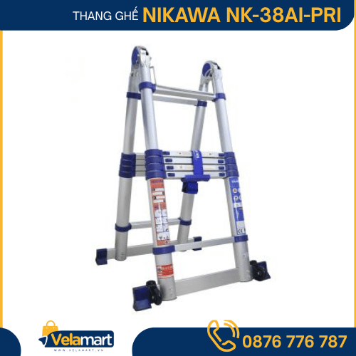 THANG NHÔM RÚT ĐÔI NIKAWA NK-38AI-PRI