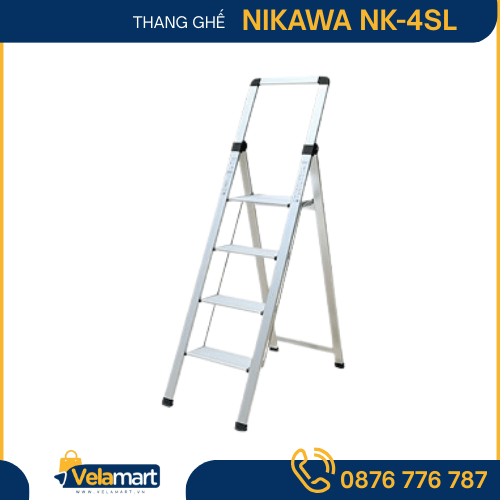 THANG GHẾ NHÔM NIKAWA NK-4SL