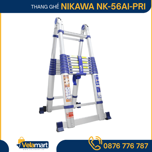 THANG NHÔM RÚT ĐÔI NIKAWA NK-56AI-PRI