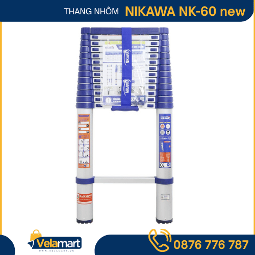 THANG NHÔM RÚT ĐƠN NIKAWA NK-60 new
