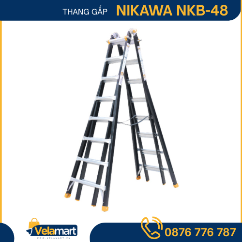 THANG NHÔM GẤP ĐA NĂNG NIKAWA NKB-48