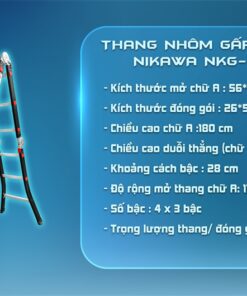 THANG NHÔM GẤP ĐOẠN NIKAWA NKG-43C 8 kiotviet 46911eced22cb61677f3ca10d350d2c9