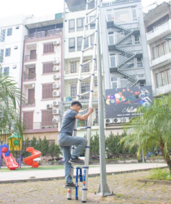 THANG NHÔM RÚT ĐƠN NIKAWA NK-60 new 7 thuc te thang nhom rut don