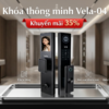 Khóa Cửa Thông Minh Vela-04 Velart – Nhận Diện Khuôn Mặt, Vân Tay Cao Cấp, Bảo Mật Tuyệt Đối Cho Nhà Hiện Đại