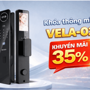 Khóa Thông Minh Vela-02 – Giải Pháp An Ninh Hiện Đại Cho Ngôi Nhà Thông Minh