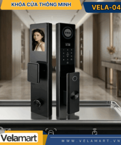 Trang chủ 100 Khóa Cửa Thông Minh Vela-04 – Nhận Diện Khuôn Mặt, Vân Tay Cao Cấp, Bảo Mật Tuyệt Đối Cho Nhà Hiện Đại