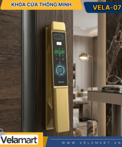 Trang chủ 70 Khóa Cửa Thông Minh Vela-07 – Face ID AI, Vân Tay Siêu Nhạy, Giải Pháp An Ninh Cao Cấp Cho Nhà Hiện Đại